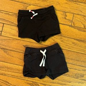 Bundle of Black Classic Shorts